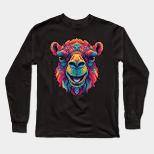 Camel Smiling Long Sleeve T-Shirt